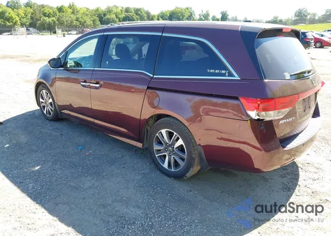 2014 Honda Odyssey Touring/Touring Elite из США, поврежденный, VIN 5FNRL5H91EB099578